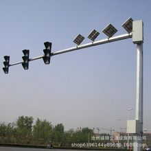 河北廠家道路監控桿 紅綠燈信號燈桿 八角桿 L桿 T型桿帶安裝配件