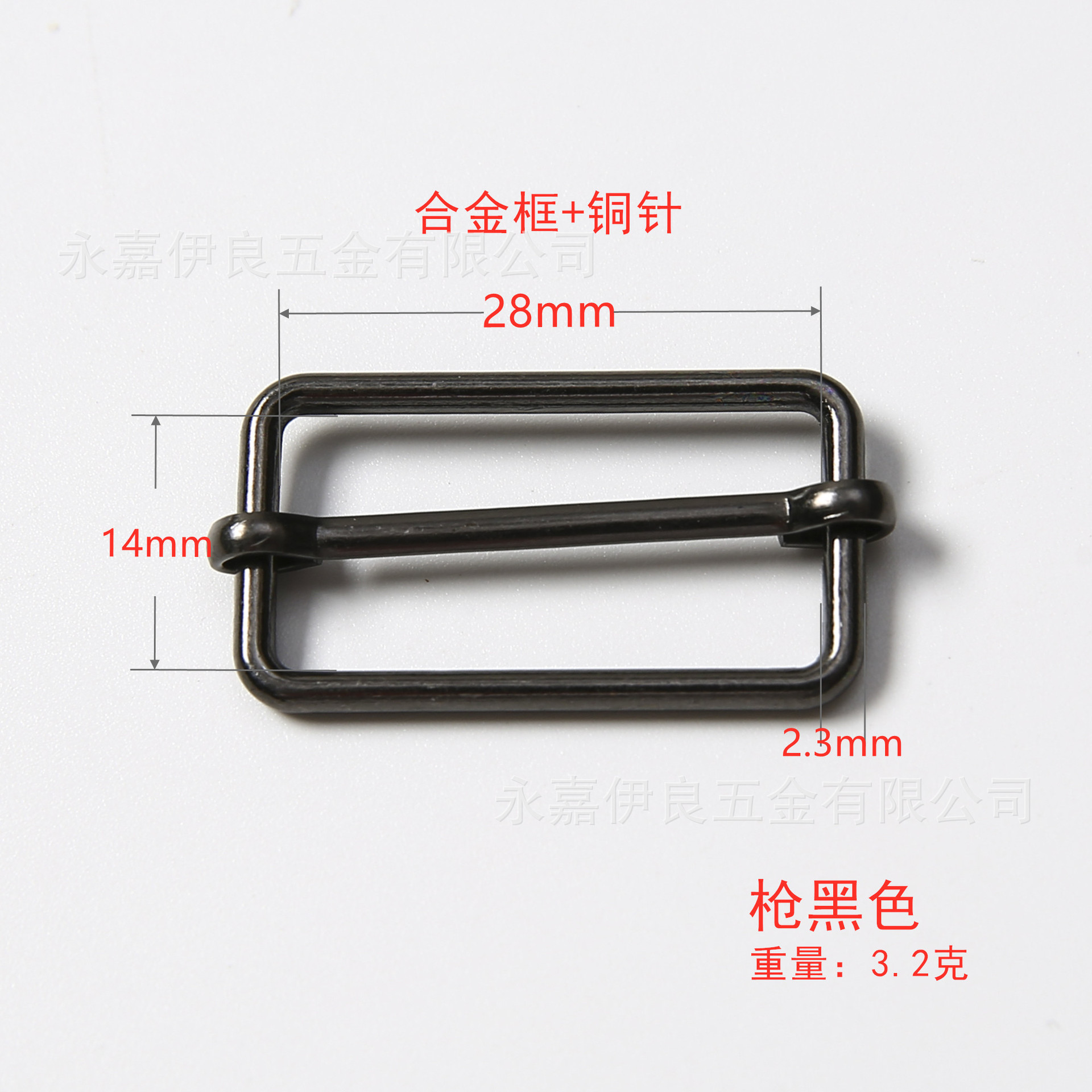 Venta directa de fábrica de hebillas metálicas en forma de D en stock, hebillas ajustables de acero inoxidable, nuevas hebillas de tracción, hebillas de tres niveles de cobre, hebillas de alambre de hierro. image 90