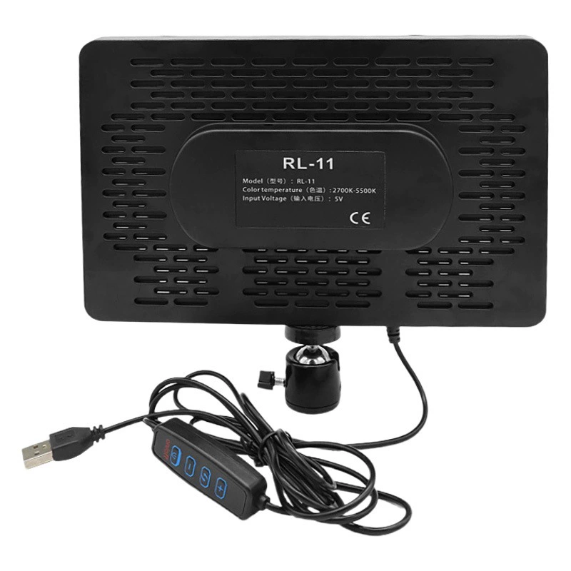 Освещение для съемки мобильного телефона, живая фотография, специальный заполняющий свет, светодиодный трехцветный заполняющий светильник 11inch мягкий свет, плоская панель