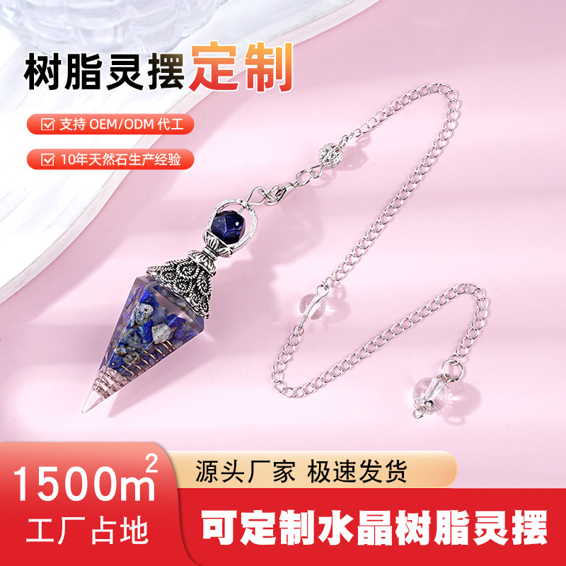 Hexagonal agate crystal pendant for yoga