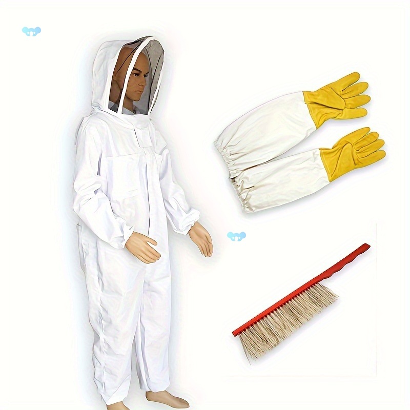3PC Protective Beekeeper Kit 3PC, Beekeeping Protective,