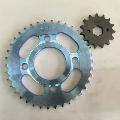 Motorcycle Walking System Parts set chain CG125 sprocket