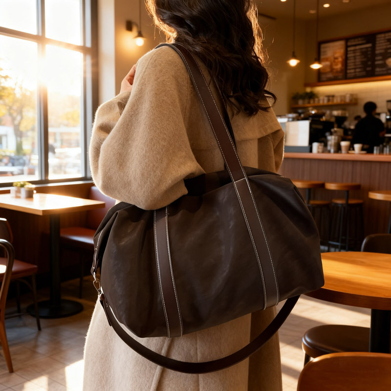 Bolso para mujeres 2025 nuevo estilo coreano de estilo perezoso bolso de mano de gran capacidad tote bolso de hombro deportivo casual