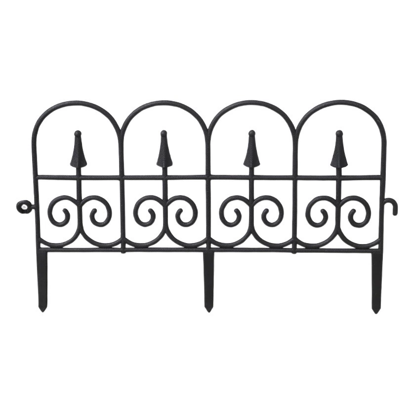Пластиковый Забор Открытый пасторальный Ретро забор свадебный декоративный забор Европейский анти-Железный ограждение Сращивание оптом