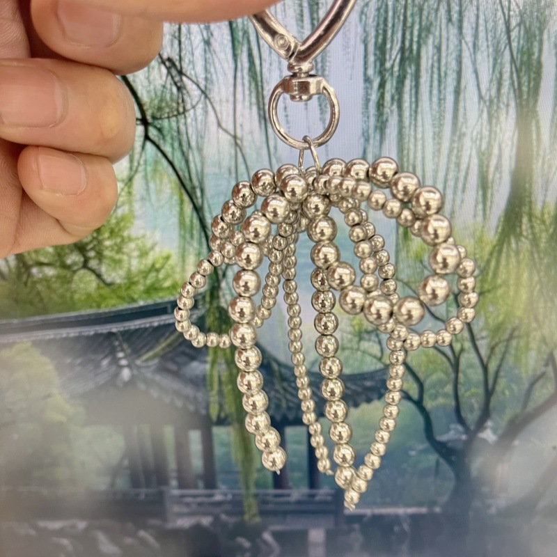 超百搭韩版珍珠鞋扣蝴蝶结珍珠串鞋子配饰简约鞋花卡扣运动鞋装饰