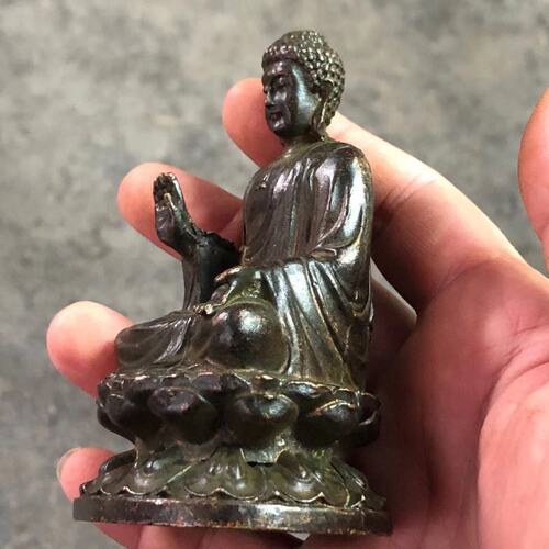 Antique antiques and handicrafts collections, brass Buddha statues, Buddhist bronze ornaments, 7 options to choose from