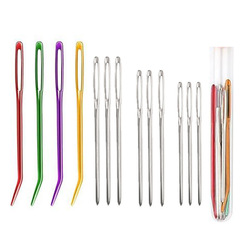 鈍頭針、大目針、手縫い針、セーター縫い針、DIY編み物道具、刺繍リボン針