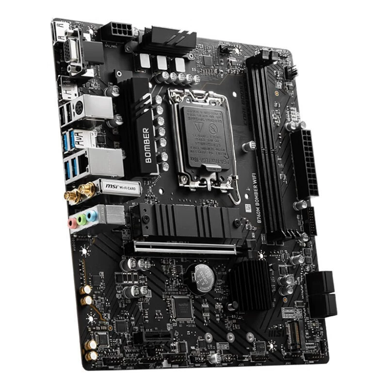 Совместимо с материнской платой Intel MSI Pro B760M Bomber WiFi DDR5 Blasting