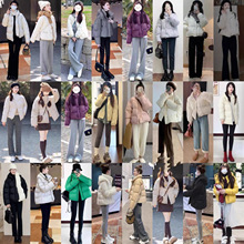 爆款羽绒棉服女短款2025冬季新款韩版宽松加厚面包服外套尾单批发