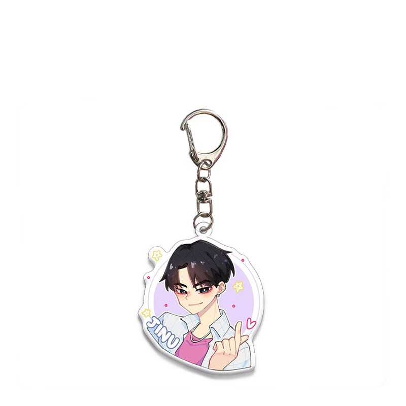 Sajaboy猎魔男团 亚克力钥匙扣  包包挂件 配件饰品 kpop明星周边|undefined