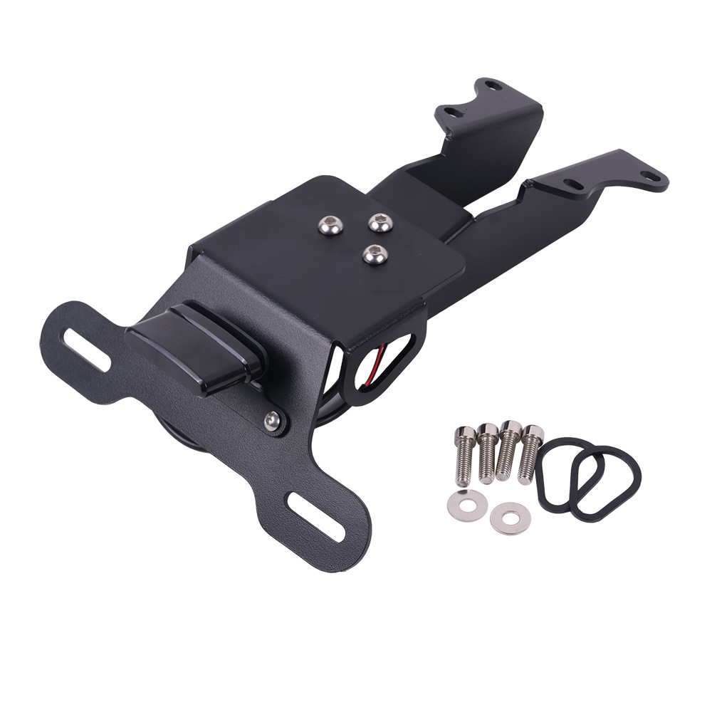 Suitable for Yamaha MT09 Tracer900 FJ09 modified short tail license plate holder motorcycle license plate accessories