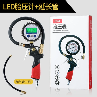 Air pressure gauge/tire pressure gauge | Head Car Tire Pressure Monitor - upgraded-led-tire-pressure-gauge-air-tube
