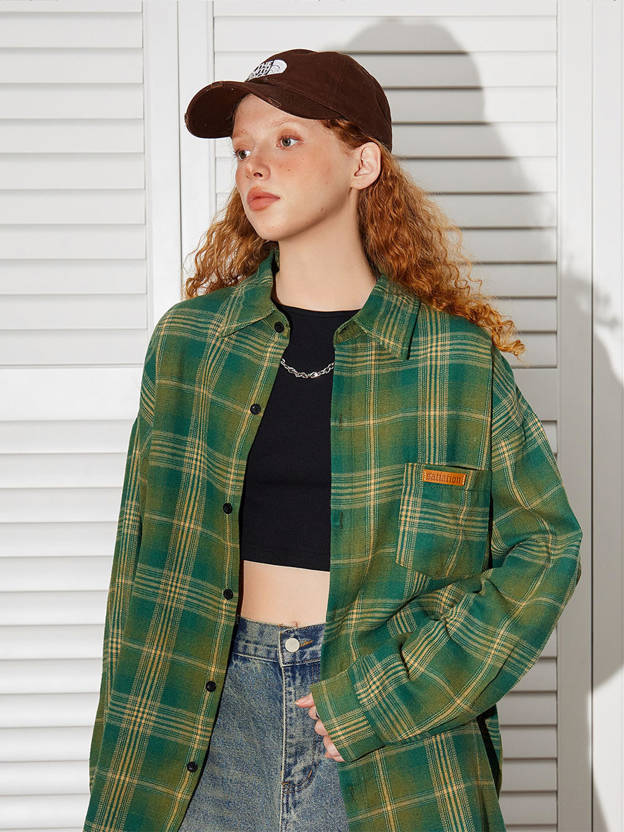 Retro autumn trend shirt for leisure