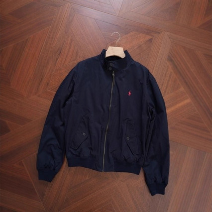 High-Quality Scanable Classic Old Money Style Harrington Jacket with Stand Collar Work Jacket for Men and Women