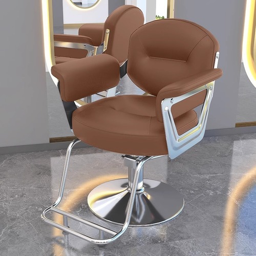 网红高端理发店椅子发廊专用剪发椅可旋转升降烫染椅轻奢美发椅子