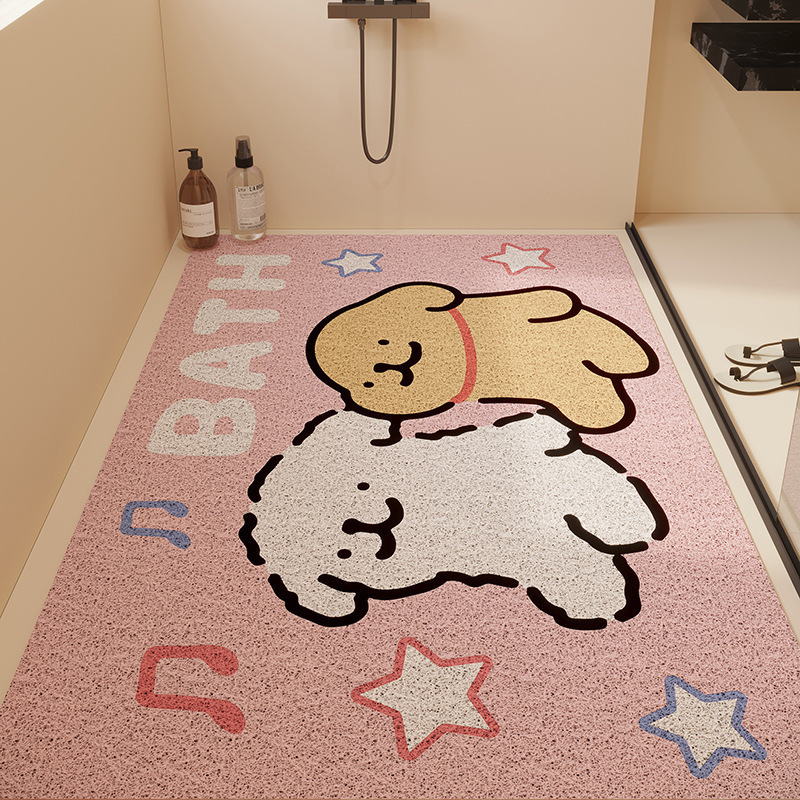 선에 두 마리의 강아지
