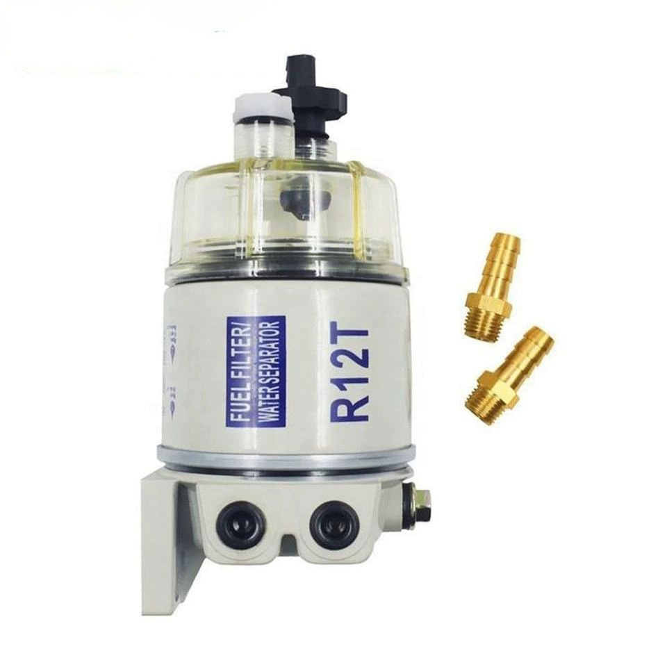 Diesel Engine Oil Fuel Filter Water Separator FS19802 P502489 R12P R12S R12T