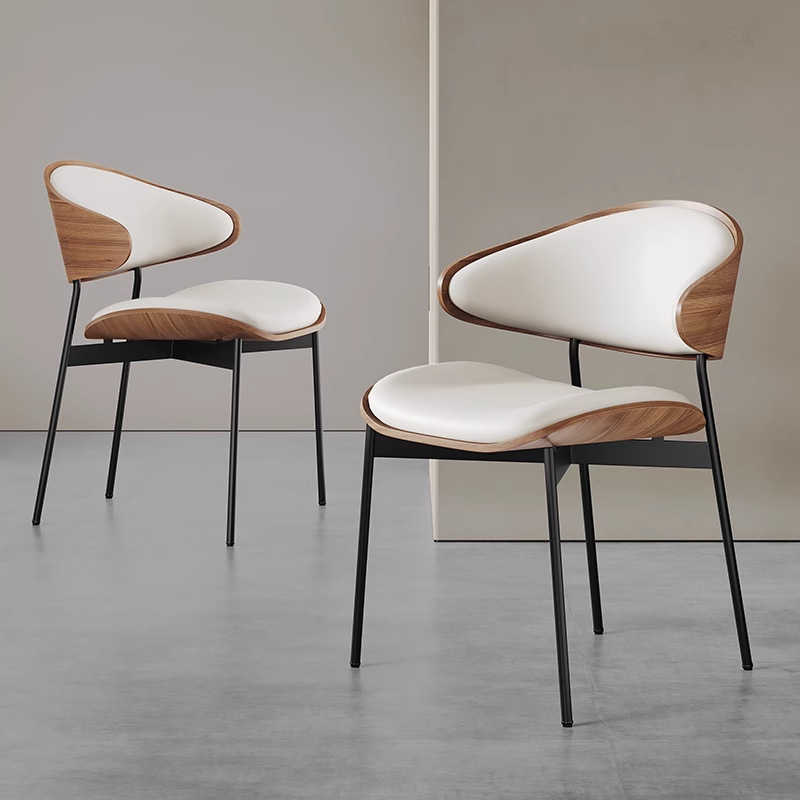 Danvance mesas de comedor de estilo medieval y sillas de comedor 2024 nuevo estilo de crema para perezoso sillas artísticas domésticas IMS
