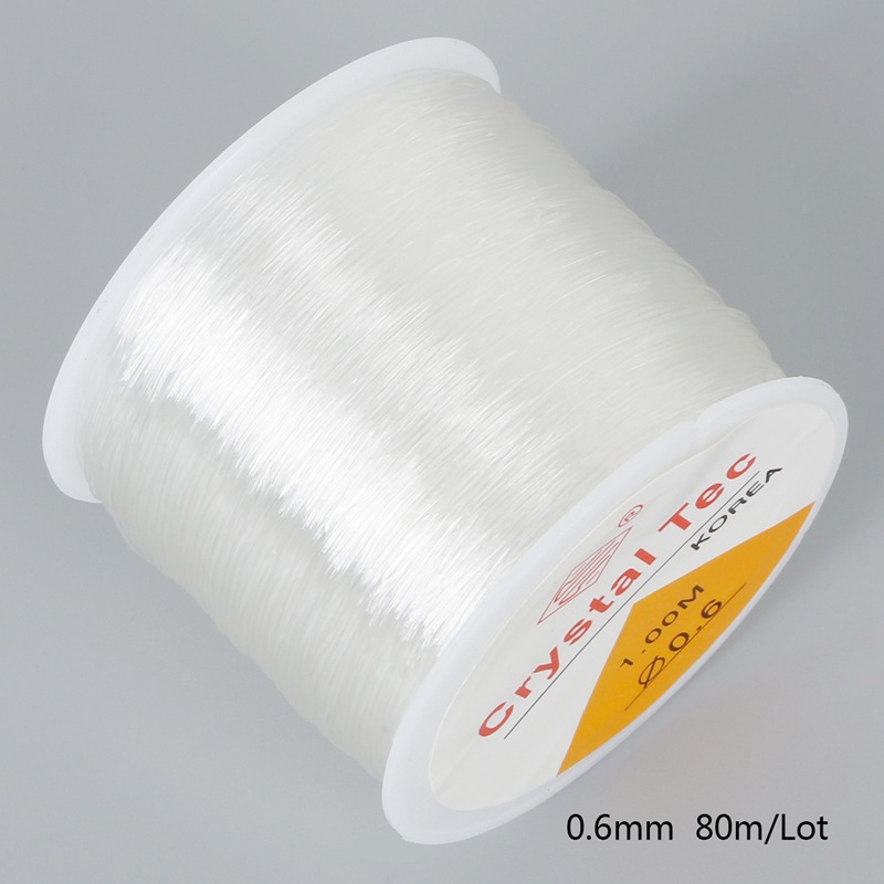 0.6mm transparent White about 80 m/Roll