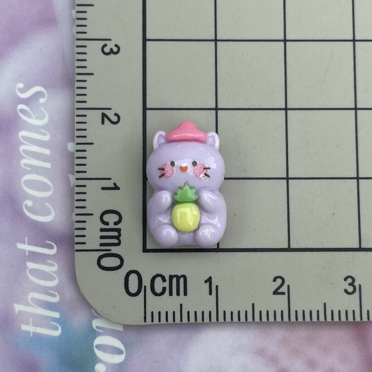 16 * gato piña púrpura