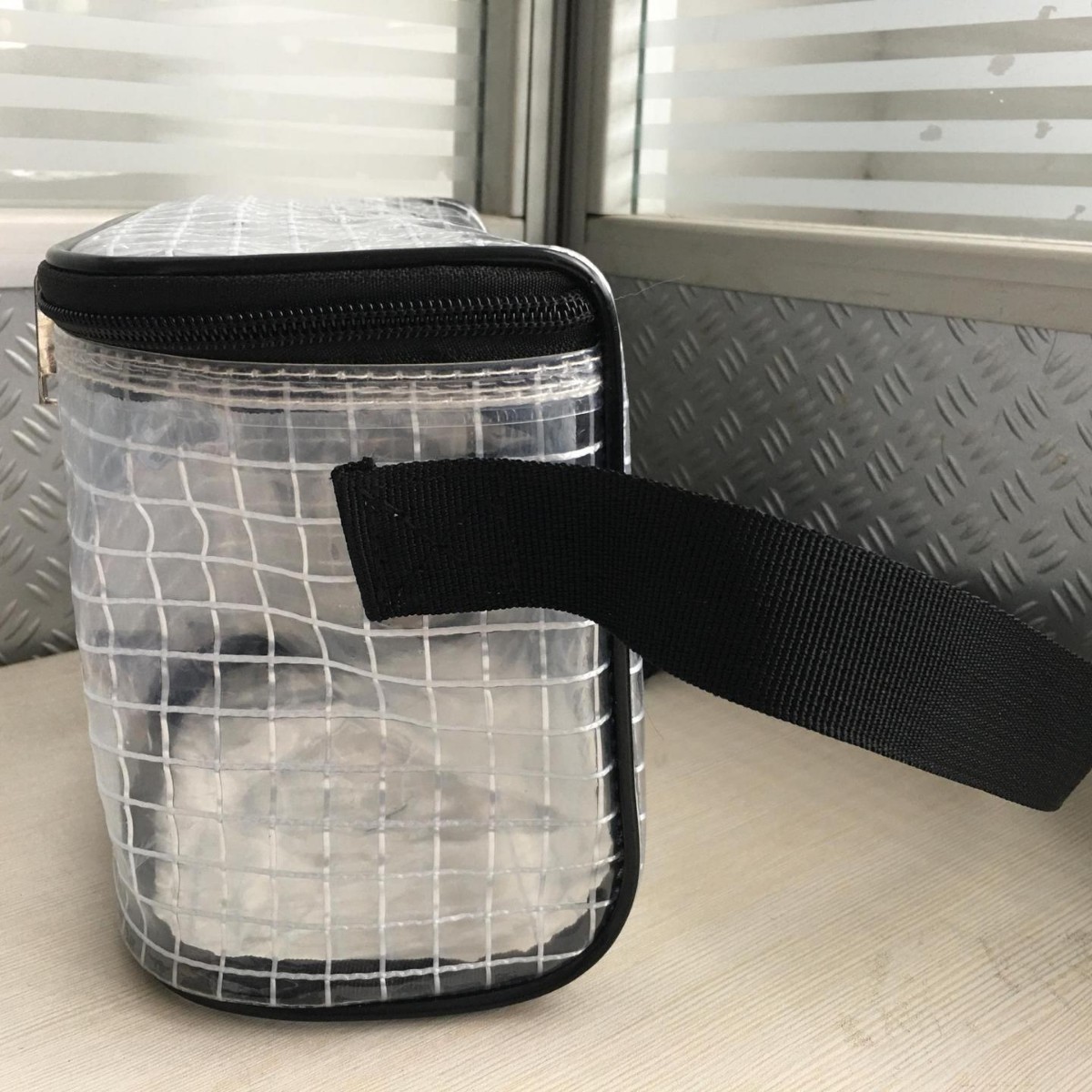 20*10*15 de malla libre de polvo engrosada bolsa de cintura antiestática bolsa libre de polvo