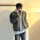 2024 Spring and Autumn Pi Handsome Jacket Men's Ins High Street Tide Brand Hong Kong Style Japanese Style Harajuku Style Korean Style Fashionable Loose Jacket