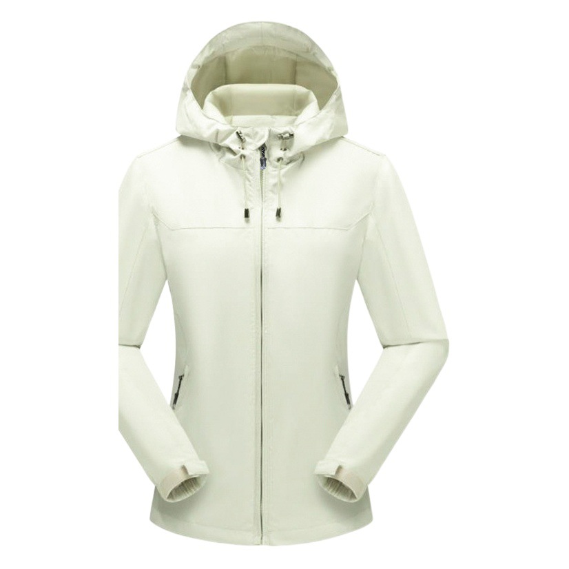 Chaqueta al aire libre de las mujeres otoño capa única delgada a prueba de viento impermeable pareja chaqueta de los hombres imprimible LOGO