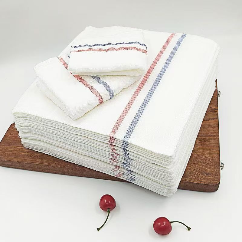 Rags, Kitchen Dishcloths, Absorbent Household Degreasing Stove Cleaning Cloths, Dishcloths, Square Towels