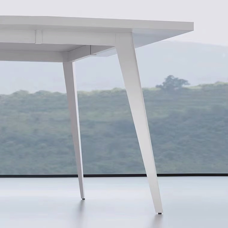 Mesa de conferencias Mesa larga simple Mesa de oficina moderna Mesa de sala de conferencias Mesa de negociación Mesa larga Mesa de trabajo