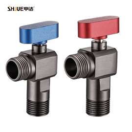 不锈钢4分冷热角阀家用热水器马桶水阀大流量球阀直通三角阀开关