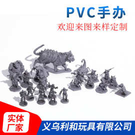 来图可做pvc动物卡通公仔手办模型桌游互动小人玩具摆件玩偶