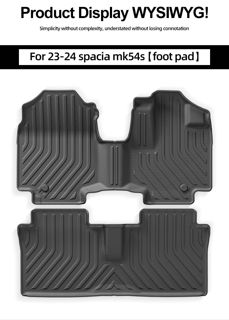 Suitable for 23-24 Suzuki Spacia Right-Hand Drive Car Floor Mats, Full Tpe Floor Mats, Special Car Floor Mats, Cross-Border