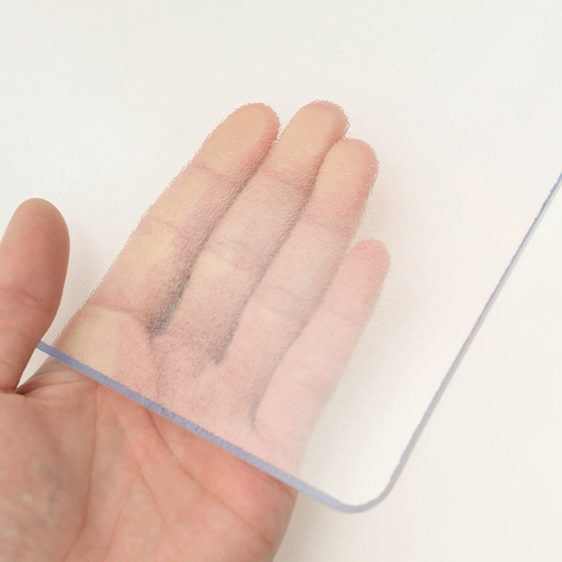 Transparent glass curtain PVC odorless, increased thickness