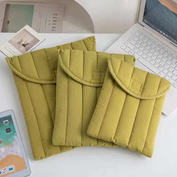 Suitable for Apple Huawei Computer Bag iPad Tablet Liner Bag Filled with Cotton 13inch Handheld Computer Bag