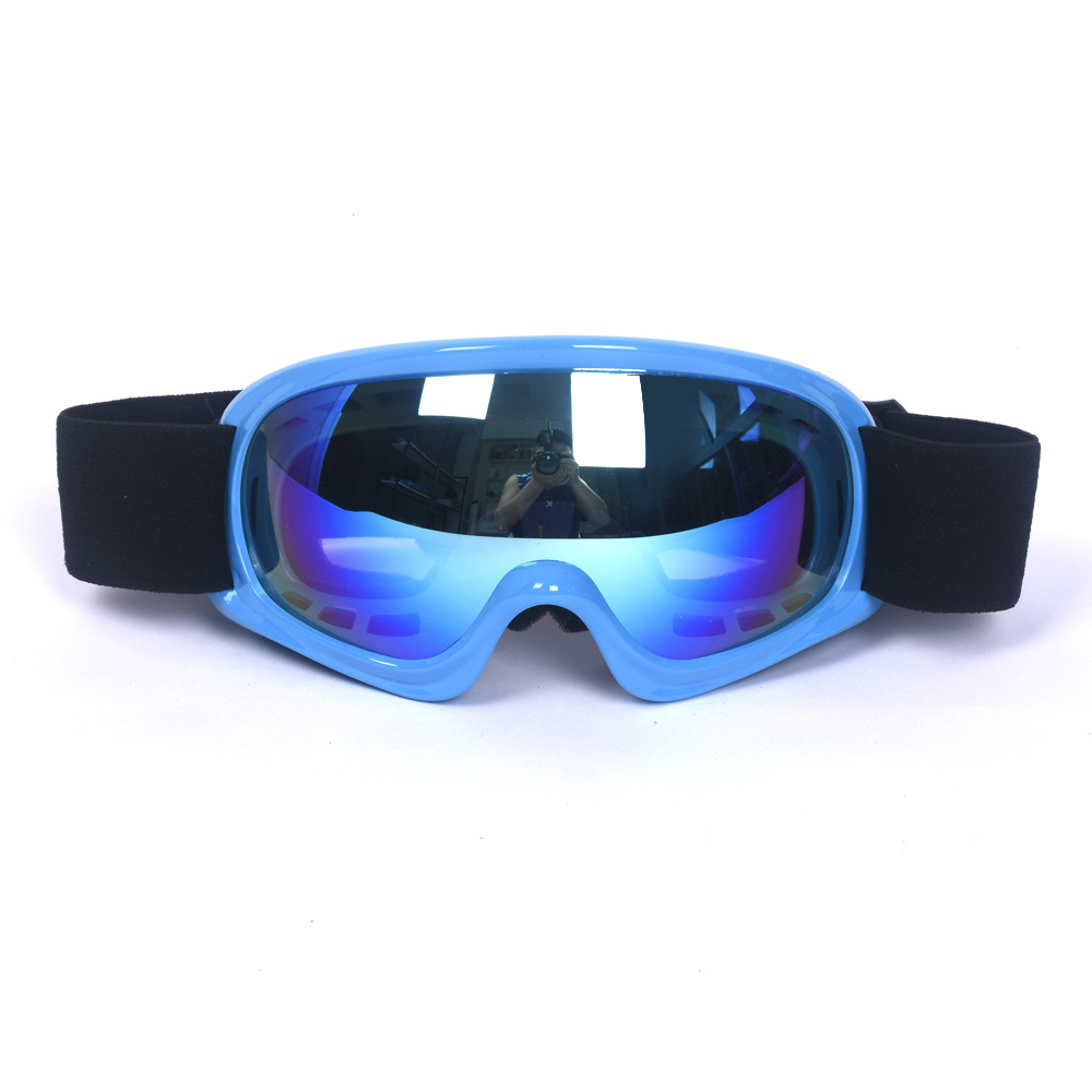 Outdoor children's high-end motorcycle wind and sand resistant, electroplated real film riding goggles, dust_voghion.com