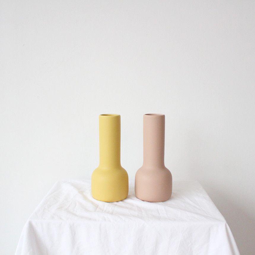 Nórdico de cerámica pequeño florero creativo simple sala de estar arreglo de flores secas decoración sala de estar TV gabinete decoración del hogar