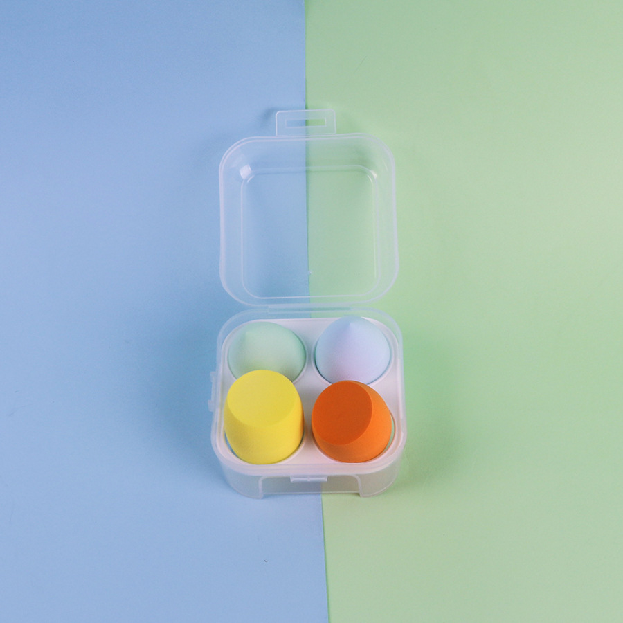 35g Weight Beauty Egg Box Makeup Tools Types 200 Quantity Hydrophilic Polyurethane Material Solid Color Pattern Simple Style Style Simple Style Solid Color Hydrophilic Polyurethane Beauty Egg Box 1 Piece 3