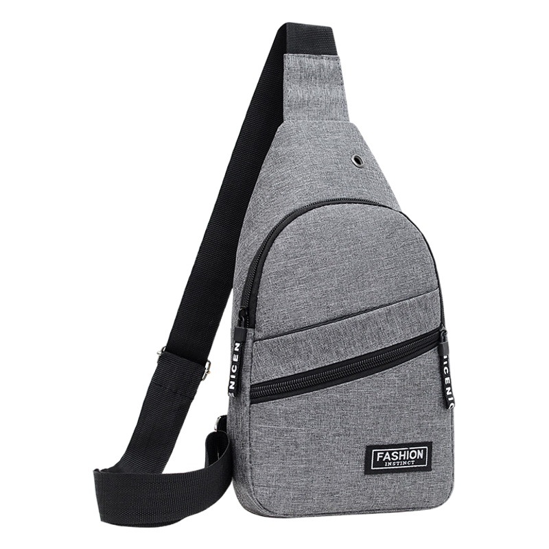 Cross-border Korean-style chest bag outdoor mountaineering riding shoulder crossbody bag Oxford cloth outdoor sports bag