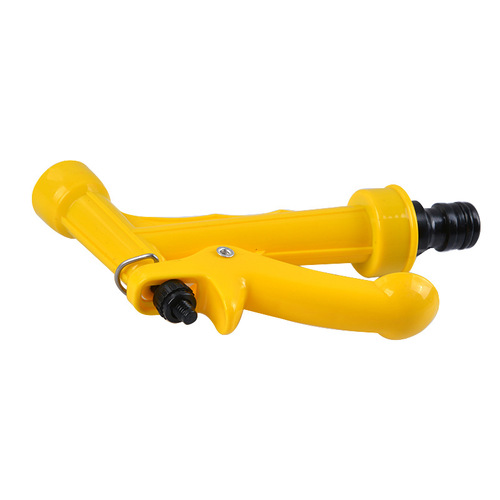 Wholesale Little Yellow Gun Single-Function Water Gun Plastic Garden Soft Hose Sprinkler Gun Simple Sprinkler