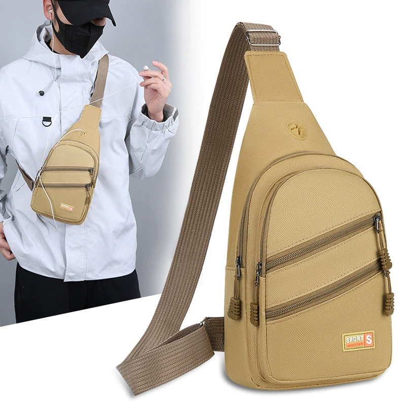 Трансграничная модная сумка на груди для мужчин Оксфорд повседневная сумка на плечо Косой кросс новый рюкзак прилив