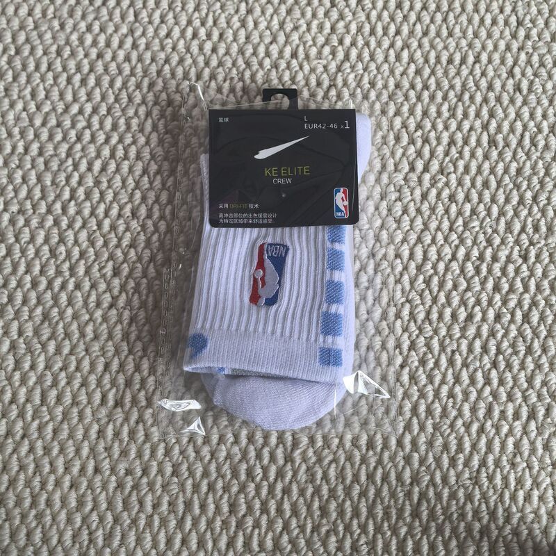 NBA专业篮球男运动袜子厚毛巾底女中长筒防滑勾勾袜批发独立包装|undefined