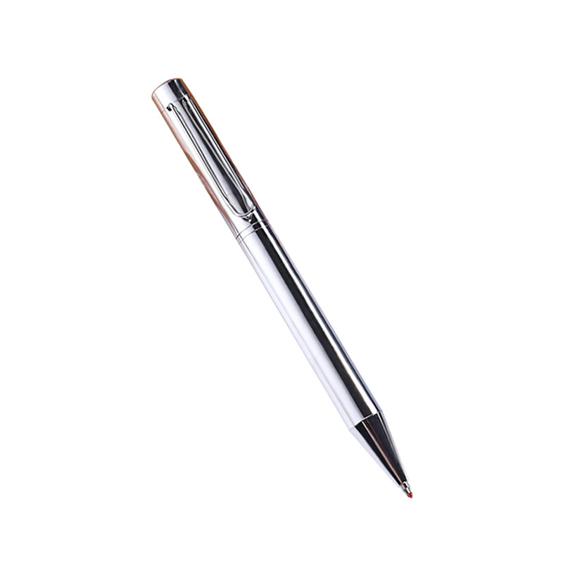 Los fabricantes suministran regalos de empresa Publicidad pluma de gama alta bolígrafo metal medio aceite pluma de impresión Conferencia firma pluma