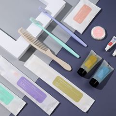 Star-rated hotel disposable bathroom supplies set, hotel guesthouse toothpaste, toothbrush, soap, slippers wholesale
