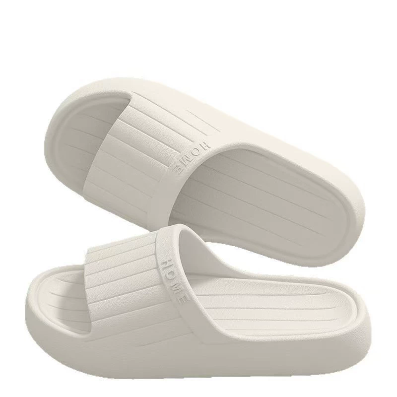 Deodorized summer slippers indoor, men's non-slip slide