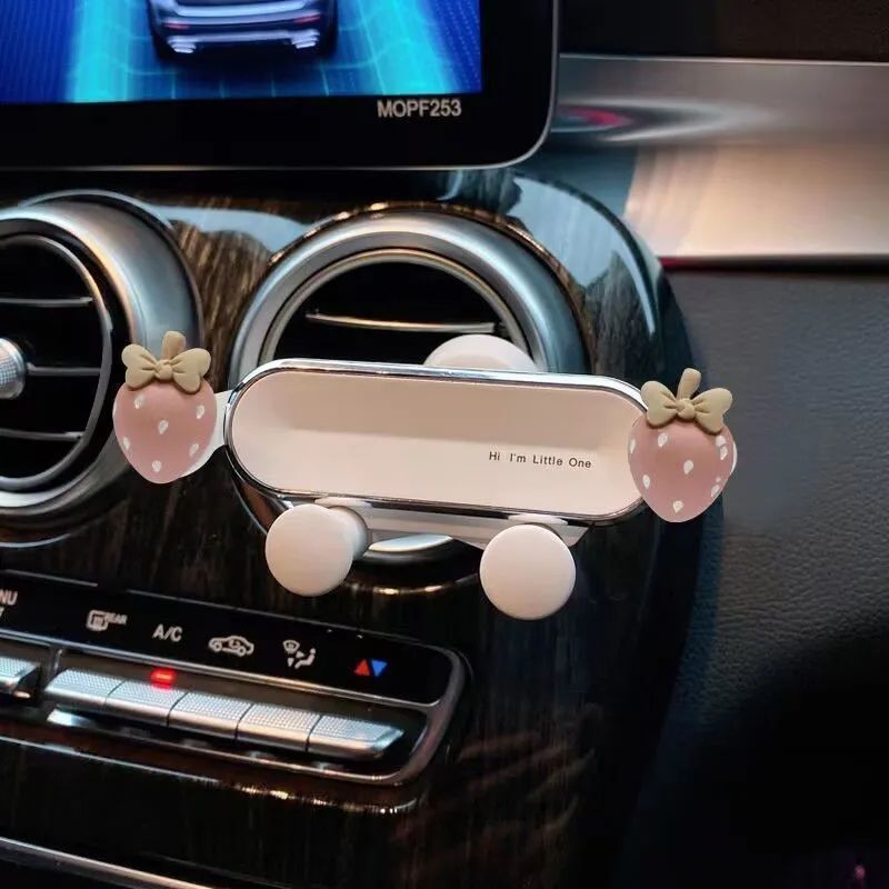 Car Phone Holder Cartoon 2024 Model Car Air Vent Phone Navigation Fixed Support Bracket Car Phone Holder Cartoon 2024 Model Car Air Vent Phone Navigation Fixed Support Bracket