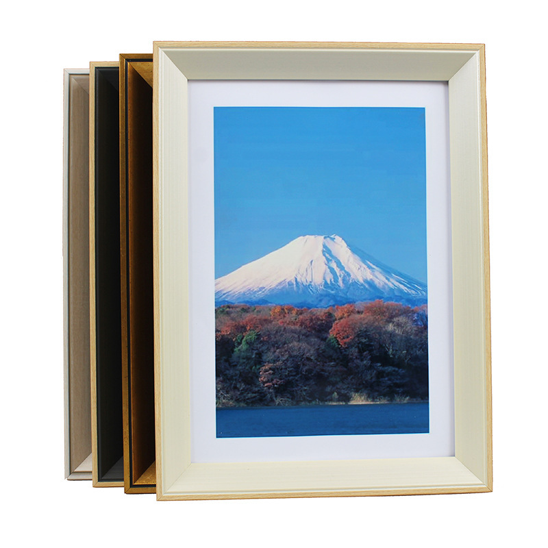 Light Luxury Photo Frame 5 Inches 6inch 8inch A4 Tabletop Wedding Photo Frame Graduation Photo Wall Hanging Frame Light Luxury Style