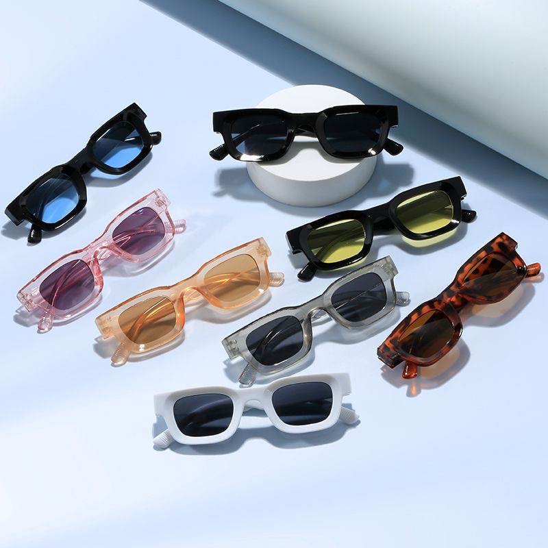 2023 European and American fashion Internet celebrity same funny sunglasses men's and Women's Small Box fashion Hip Hop disco sunglasses ins