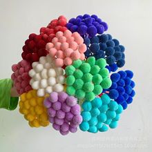 黄金球永生花干花花束diy装饰礼盒diy手工真花花材云南厂家批发