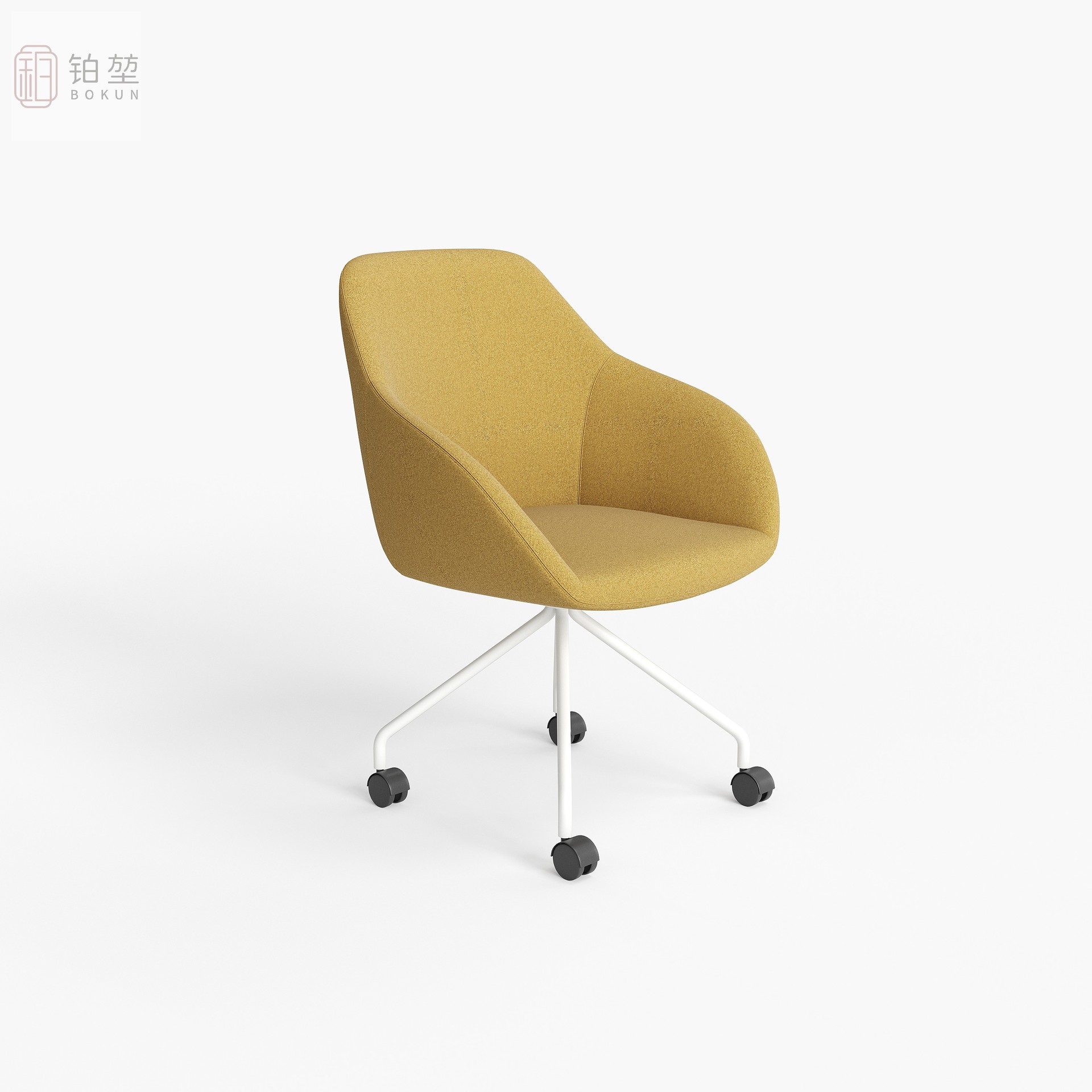 북유럽 호텔 현대 간단한 등받이 의자 홈 금속 휴식 공간 책 의자 사무실 의자