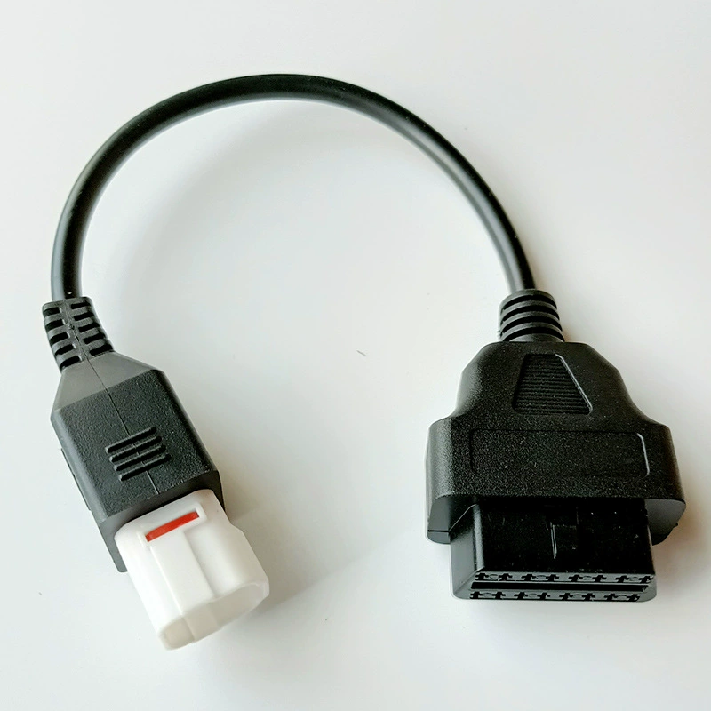 4-контактный адаптер OBD для мотоцикла Yamaha, 4-контактный кабель-адаптер для мотоцикла, подходящий для Yamaha